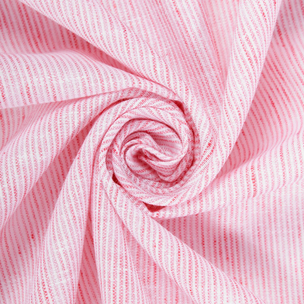 Hairline Stripe LinenLook Fabric Fabric Wholesale Direct