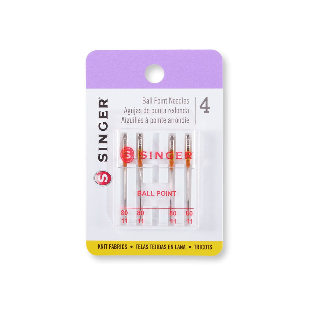 Singer Ball Point Needles Ball Point 80/11 Sewing Needles | Fabric Wholesale Direct