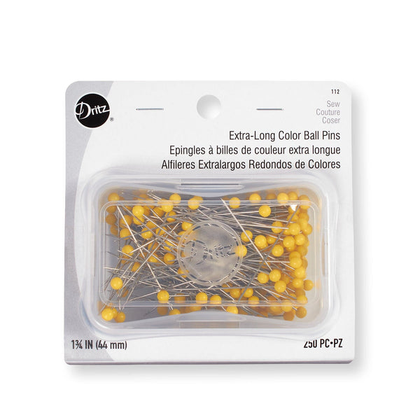 Dritz® Extra-Long Color Ball Pins