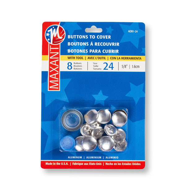 Maxant Buttons To Cover 24L (15mm) Tool & Button Kit