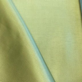Poly China Silk Lining Rod Pocket Curtains - Sage