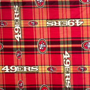 San Francisco 49ers NFL Fleece Fabric