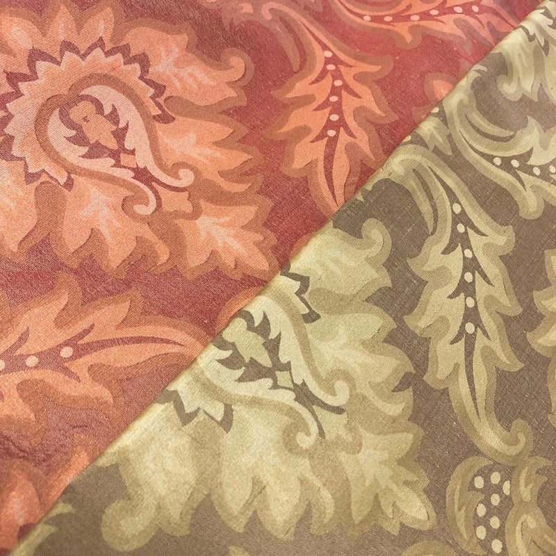 Multicolor Striped Silk Shantung 257 Fabric
