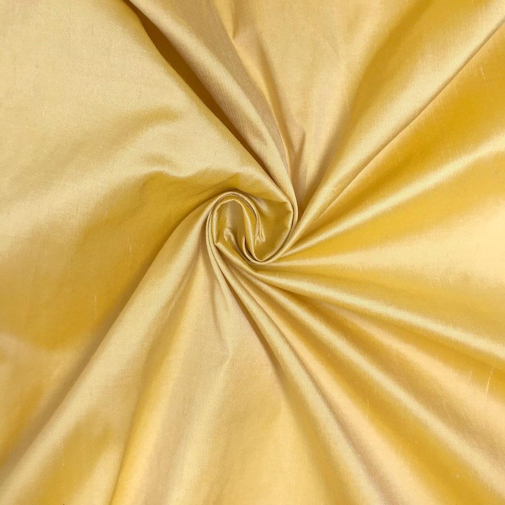 Rich Gold Italian Shantung Silk Fabric main image 0