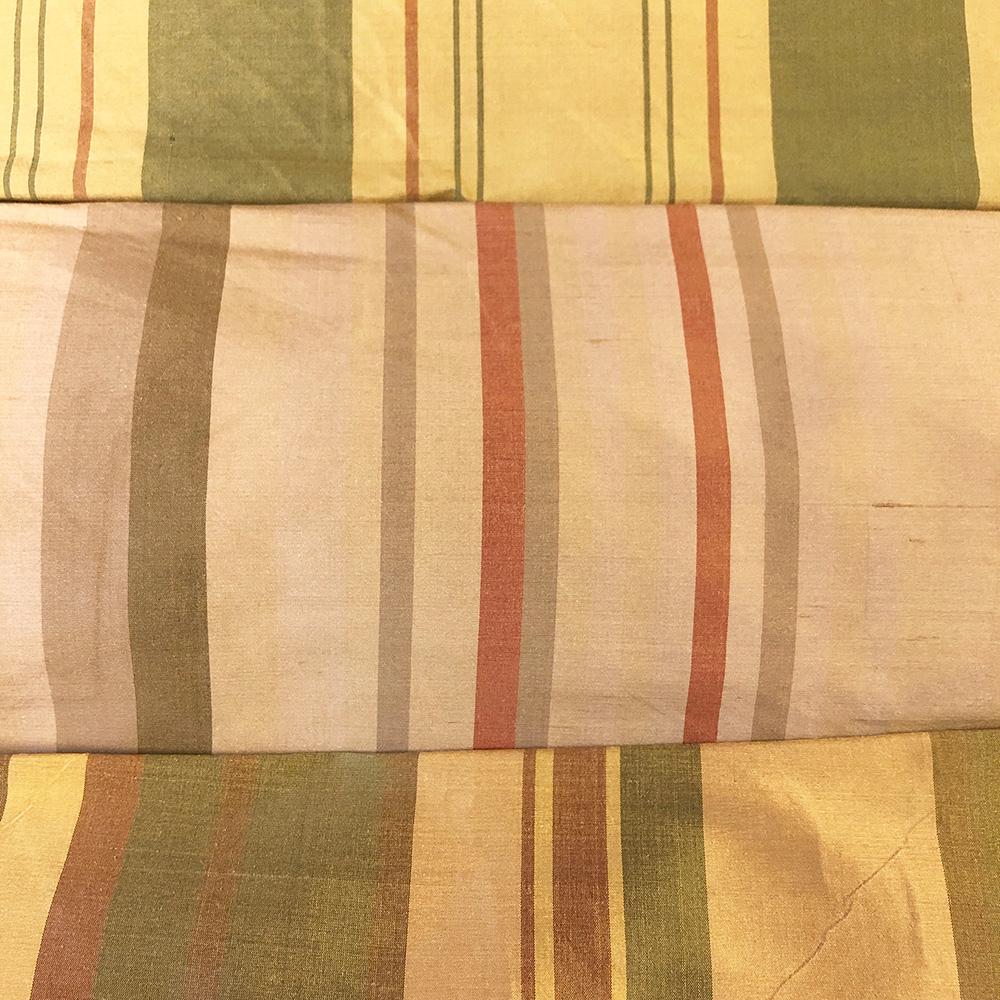 Multicolor Striped Silk Shantung 38 Fabric main image 1