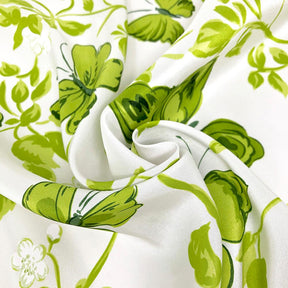 Silk Tissue File Floral Printed
