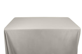 100% Cotton Broadcloth Banquet Rectangular Table Covers - 8 Feet