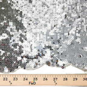 All-Over Small Sequins on Mesh