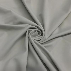 Matte Milliskin Rod Pocket Curtains - Silver
