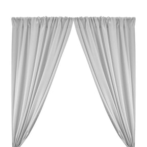 Poplin (60") Rod Pocket Curtains - Silver