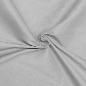 Stretch Taffeta Rod Pocket Curtains - Silver