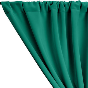 Neoprene Scuba Rod Pocket Curtains - Spring Green