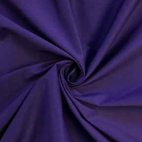 Stretch Broadcloth Rod Pocket Curtains - Purple