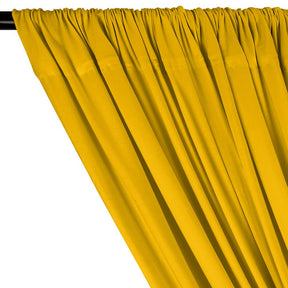 Cotton Jersey Rod Pocket Curtains - Sunflower