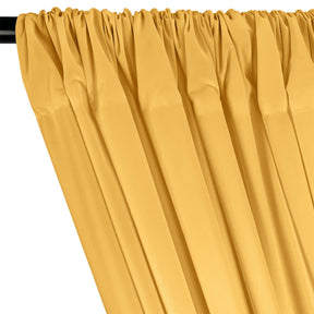 Cotton Polyester Broadcloth Rod Pocket Curtains - Sunflower