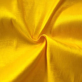 Stretch Taffeta Rod Pocket Curtains - Sunflower Yellow