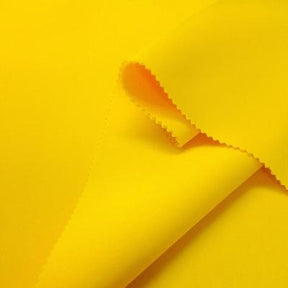 Neoprene Scuba Rod Pocket Curtains - Sunflower Yellow
