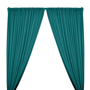 ITY Knit Stretch Jersey Rod Pocket Curtains - Teal