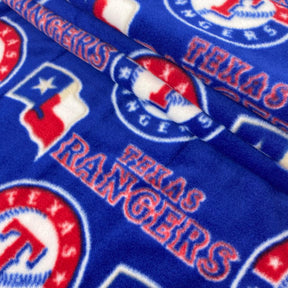 Texas Rangers MLB Fleece Fabric