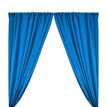 Poplin (60") Rod Pocket Curtains - Turquoise