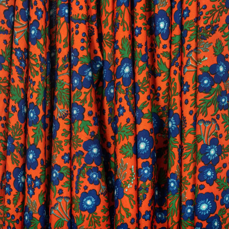 Shop Viola Crepe De Chine Print Fabric | Fabric Wholesale Direct