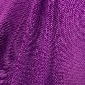 Power Mesh Rod Pocket Curtains - Violet