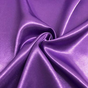 Crepe Back Satin Rod Pocket Curtains - Violet