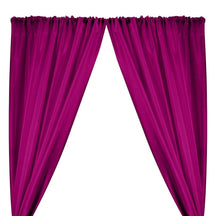 Polyester Dupioni Rod Pocket Curtains - Violet 33