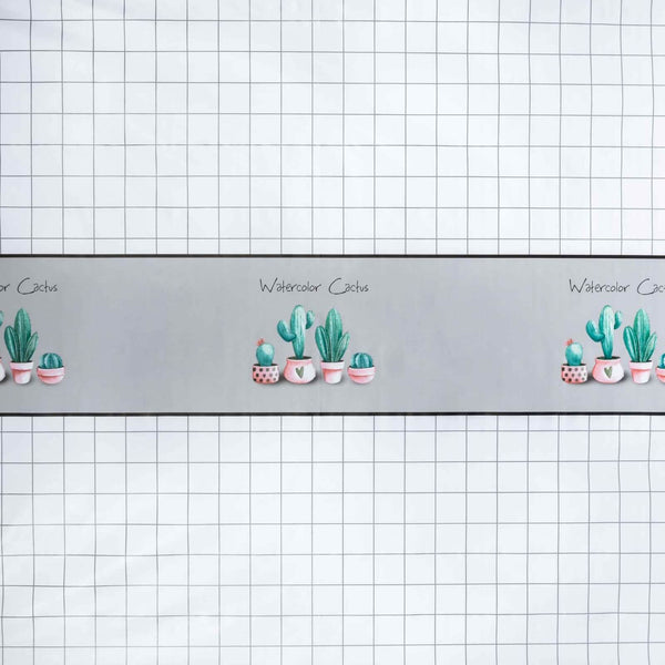 Watercolor Cactus Oilcloth Fabric SV578128 2