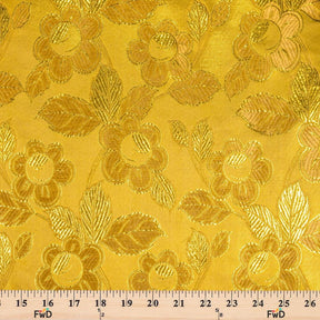 Daisy Metallic Brocade