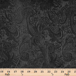Black Metallic Brocade Fabric 60 Wide $10.49/Yard Sold BTY