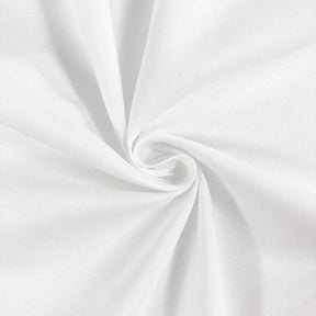 Cotton Polyester Broadcloth (60/40 Blend) - White