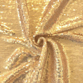 Matte Gold Micro Sequin Fabric