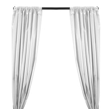 Ottertex® Canvas Waterproof Rod Pocket Curtains (All Colors Available) - White