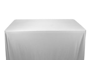 Shiny Milliskin Tricot Banquet Rectangular Table Covers - 6 Feet