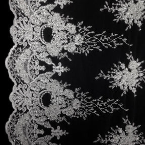 Spirit Bridal Lace Beaded Fabric