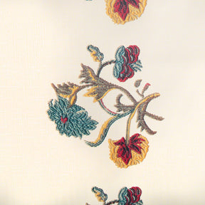 Wreath Embroidery Oilcloth