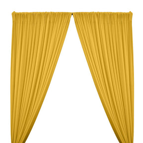 ITY Knit Stretch Jersey Rod Pocket Curtains - Yellow