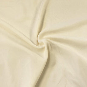 Polyester Chiffon Rod Pocket Curtains - Beige