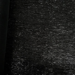 Metallic Longhair Eyelash Lame 45 Fabric SV570285 Black 3