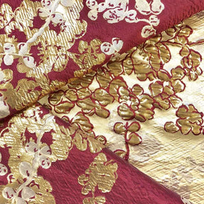 Angelonia Metallic Jacquard Fabric