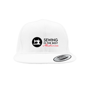 Sewing Is The Best Medicine Snapback Cap