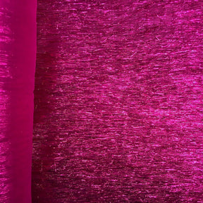 Metallic Longhair Eyelash Lame 45 Fabric SV570278 Fushsia 3