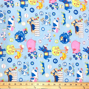 Cotton Flannel Printed Fabric