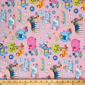 Cotton Flannel Printed Fabric