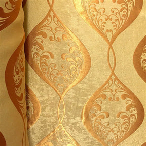 Gold Velvet Jacquard (907-3) Fabric
