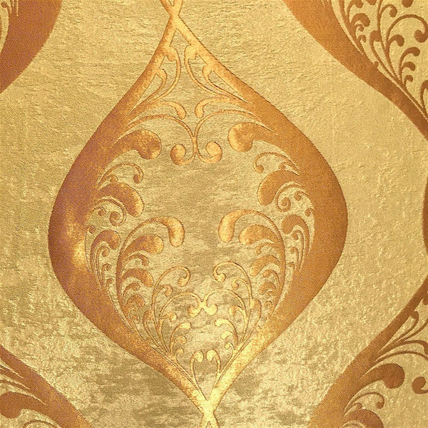 Gold Velvet Jacquard (907-3) Fabric