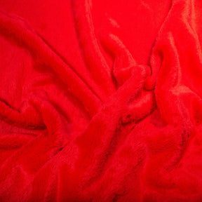 Red Faux Fur by Trendy Luxe