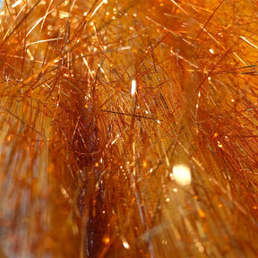 Metallic Longhair Eyelash Lame 45 Fabric SV570277 Orange 2