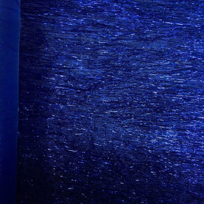 Metallic Longhair Eyelash Lame 45 Fabric SV570283 Royal Blue 3